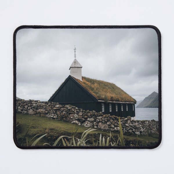 Item preview, The Funningur Church (Faroe Islands) designed and sold by nomadzero.