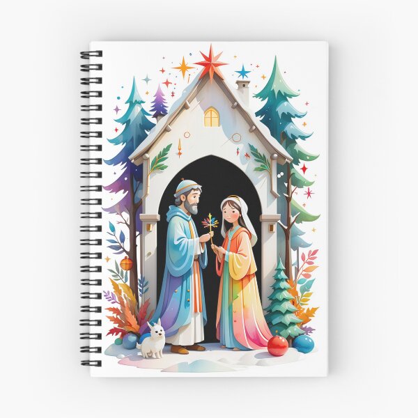 Item preview, Holy Harmony: Adorable Mary and Joseph Embrace designed and sold by Art3dLabs.