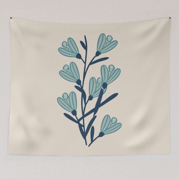Item preview, Minimal Botanical Art - Boho Painting designed and sold by StudioRedKoala.