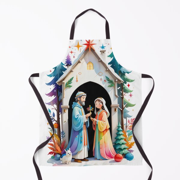 Item preview, Holy Harmony: Adorable Mary and Joseph Embrace designed and sold by Art3dLabs.
