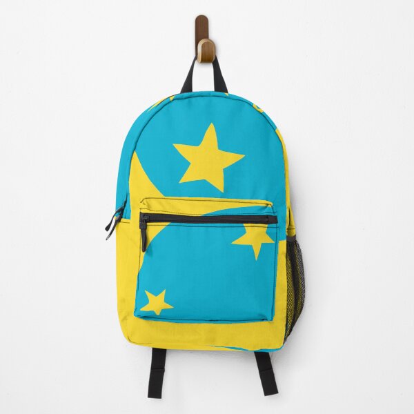 Item preview, Vibrant Yellow and Blue Atoll Stars Pattern designed and sold by Jeallan Designs.