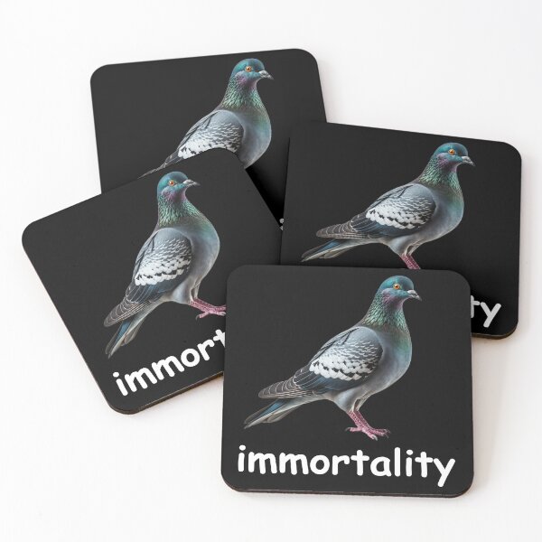 Item preview, Immortality Pigeon Meme Y2K Funny Oddcore Weirdcore  designed and sold by fomodesigns.