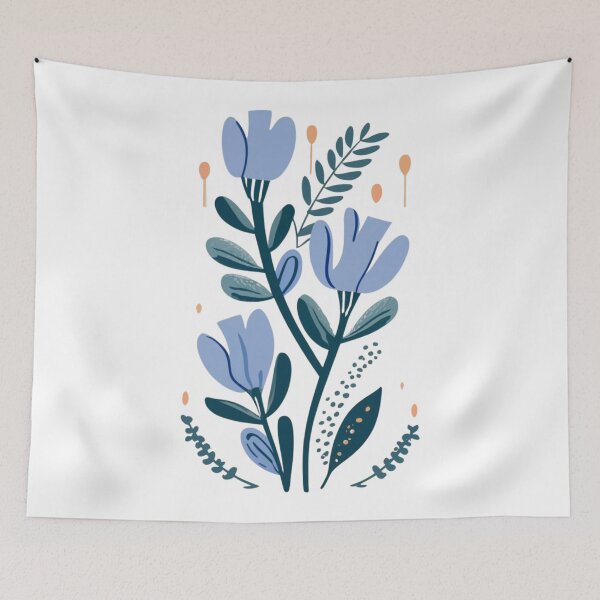 Item preview, Minimal Botanical Art - Boho Painting designed and sold by StudioRedKoala.