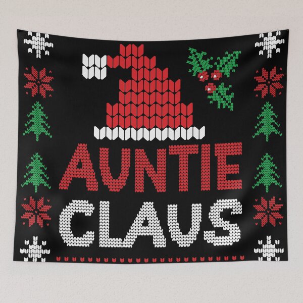 Item preview, Auntie Claus: Ugly Sweater Edition designed and sold by NexaArts.