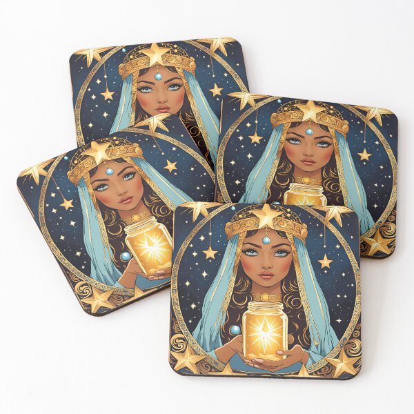 Item preview, The Star. Tarot. designed and sold by SoniaSarkali.