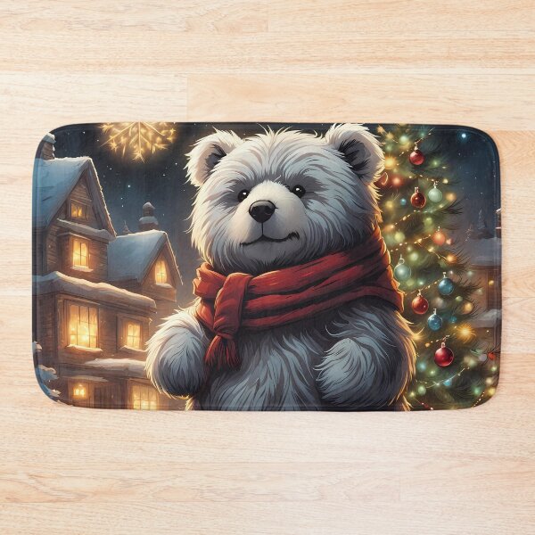 Item preview, Teddy celebrating Christmas designed and sold by Colin Bentham.
