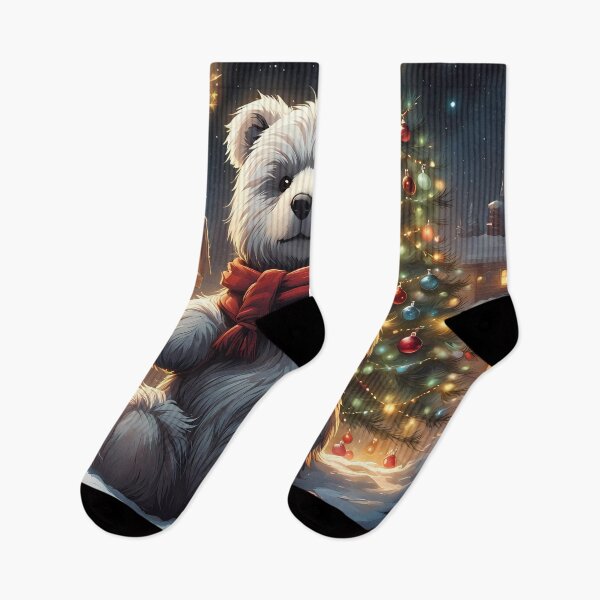 Item preview, Teddy celebrating Christmas designed and sold by Colin Bentham.