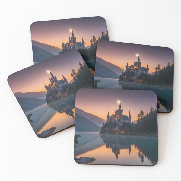 Item preview, Magical Castle In The Mountains designed and sold by jollytees1.