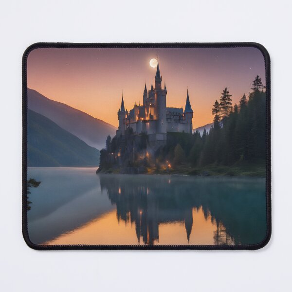 Item preview, Magical Castle In The Mountains designed and sold by jollytees1.