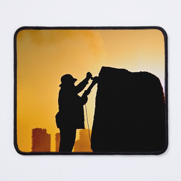 Item preview, A sculptor making her art as the sun sets designed and sold by fotoryum.
