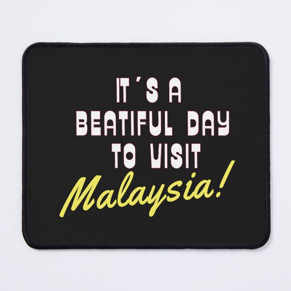 Item preview, Malaysia. White text.  Gift Ideas For The Travel Enthusiast. designed and sold by LindaLG.