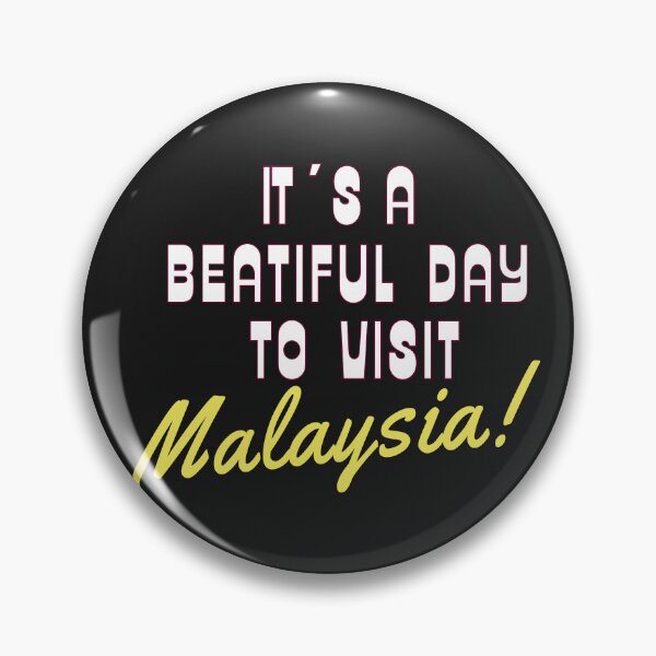 Item preview, Malaysia. White text.  Gift Ideas For The Travel Enthusiast. designed and sold by LindaLG.