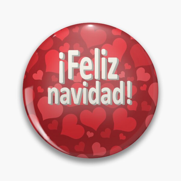 Item preview, feliz navidad corazones designed and sold by ZiphGames.