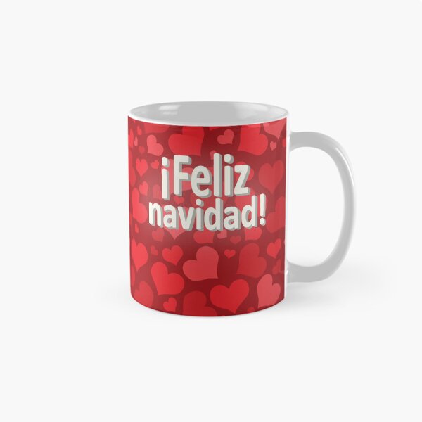 Item preview, feliz navidad corazones designed and sold by ZiphGames.