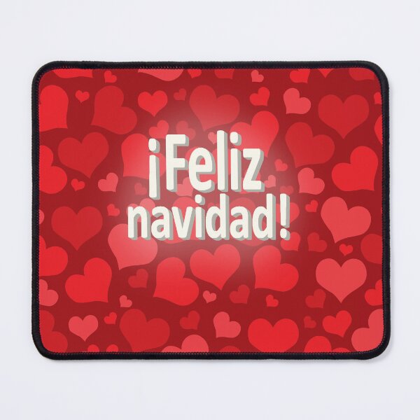 Item preview, feliz navidad corazones designed and sold by ZiphGames.