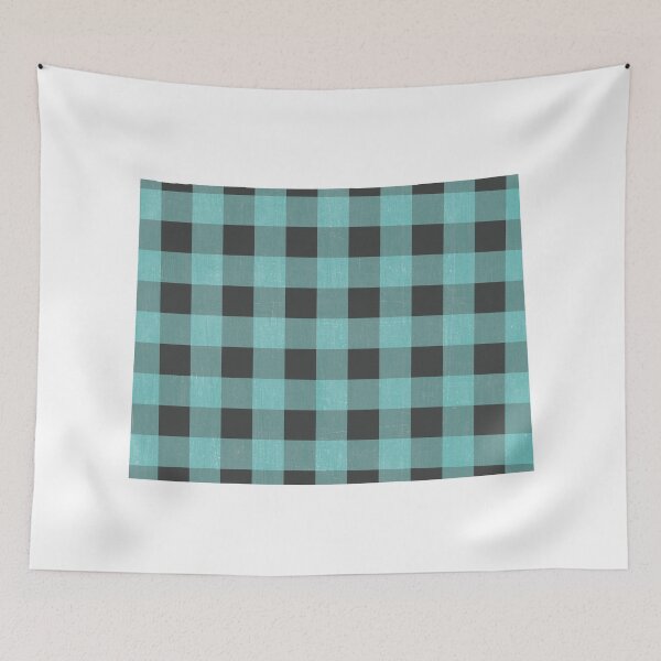 Item preview, Wyoming Plaid in Teal designed and sold by Maren Misner.