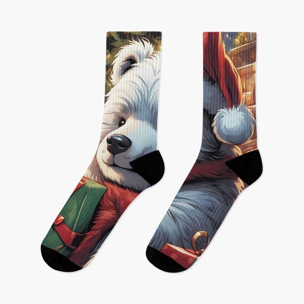 Item preview, Teddy celebrating Christmas designed and sold by Colin Bentham.