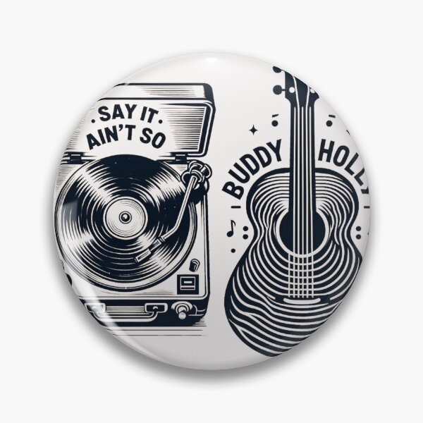 Item preview, weezer buddy holly say it ain't so designed and sold by CoussaZau.