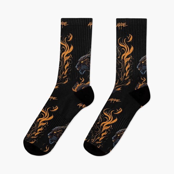 Item preview, Black panther emerges from fire, Akelarre designed and sold by AkelarreDesigns.