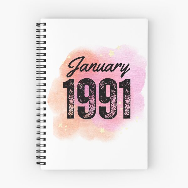 Item preview, January 1991 Birthday designed and sold by NumbersFort.