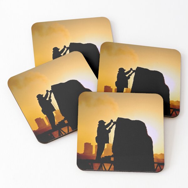 Item preview, A sculptor making her art as the sun sets designed and sold by fotoryum.