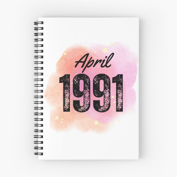 Item preview, April 1991 Birthday designed and sold by NumbersFort.