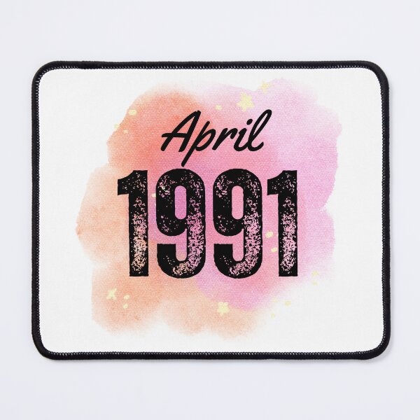 Item preview, April 1991 Birthday designed and sold by NumbersFort.