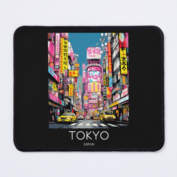 Item preview, A Pop Art Travel Print of Tokyo - Japan designed and sold by StudioRedKoala.