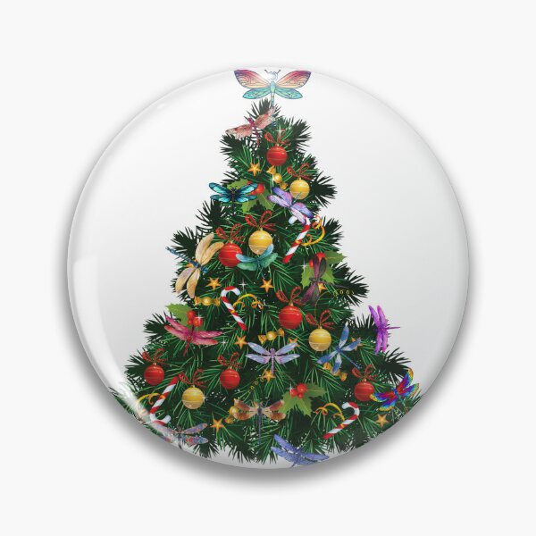 Item preview, Dragonfly Christmas Tree designed and sold by tomorrowsart.