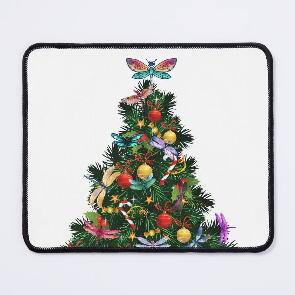 Item preview, Dragonfly Christmas Tree designed and sold by tomorrowsart.