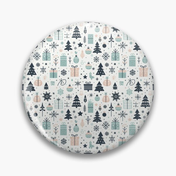 Item preview, Christmas pattern Presents and Trees designed and sold by BambatsArtStore.