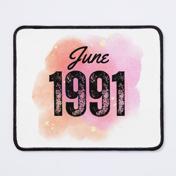Item preview, June 1991 Birthday designed and sold by NumbersFort.
