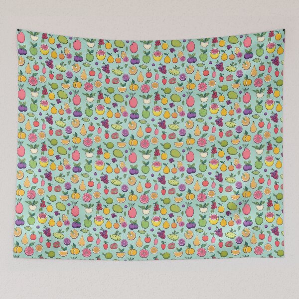 Item preview, Tropical Fruit and Flower Mandala designed and sold by HisoTorDesign.