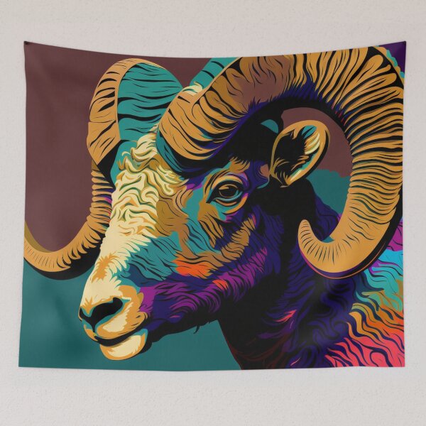 Item preview, Ram Pop Art designed and sold by AstroRisq.
