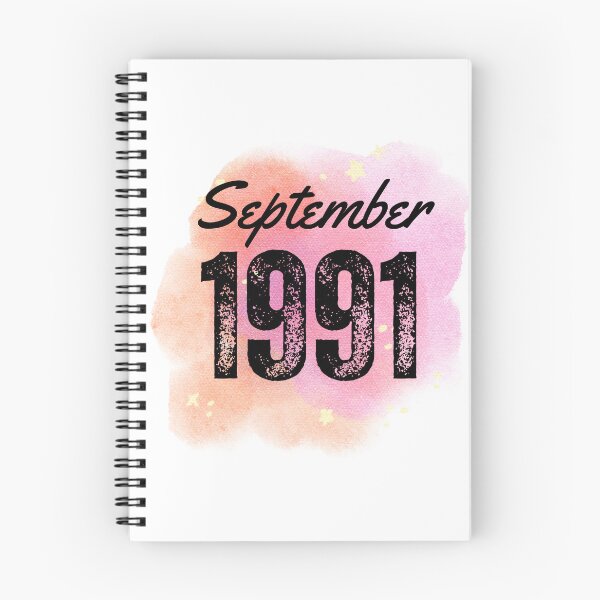 Item preview, September 1991 Birthday designed and sold by NumbersFort.