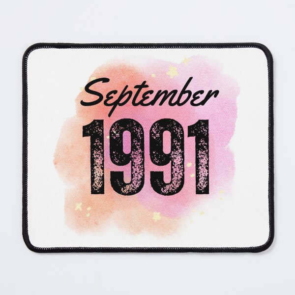 Item preview, September 1991 Birthday designed and sold by NumbersFort.