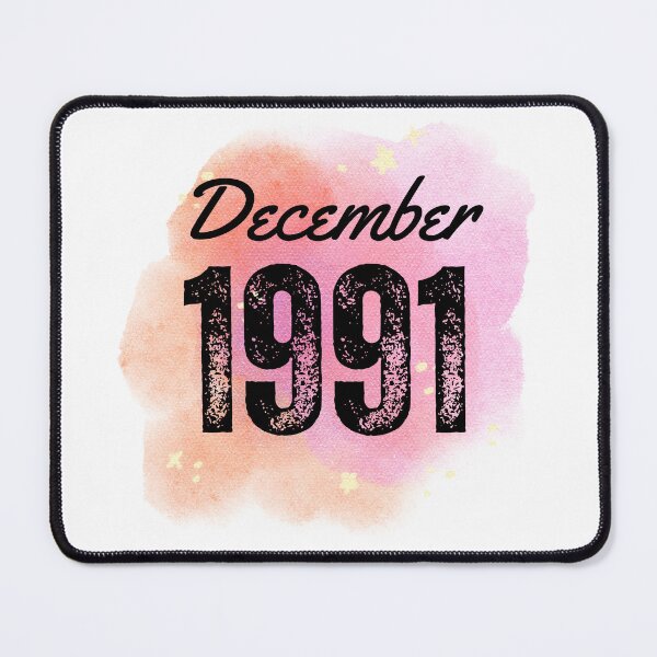 Item preview, December 1991 Birthday designed and sold by NumbersFort.