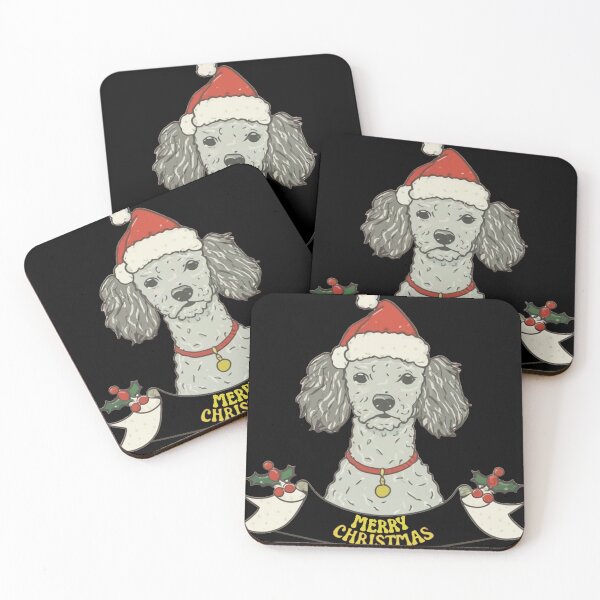 Item preview, Poodle Christmas designed and sold by IM Hunter.