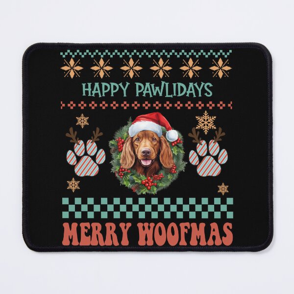 Item preview, "Cocker Spaniel Happy Pawlidays & Merry Woofmas Ugly Christmas Sweater" designed and sold by Xhevahir.