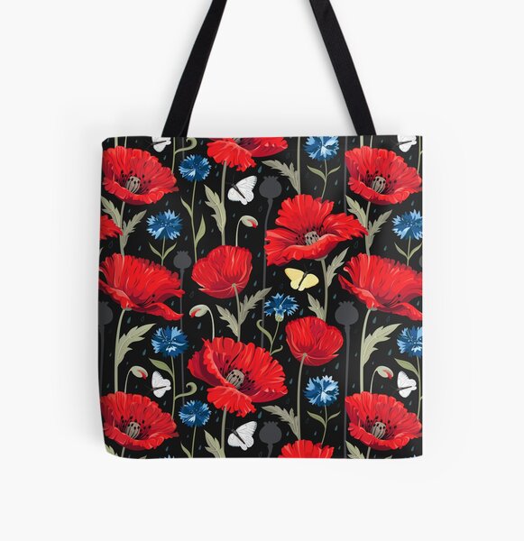 Item preview, Poppies and cornflowers designed and sold by Avisnanna.