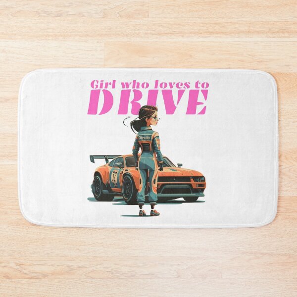 Item preview, Girl Who Loves To Drive | New Design Car Lovers | Girls Car t-shirt sticker designed and sold by MarsLights.