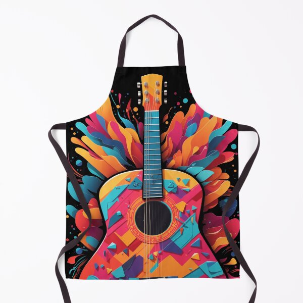 Item preview, Coloful guitar. designed and sold by Rafael Vilemberg.
