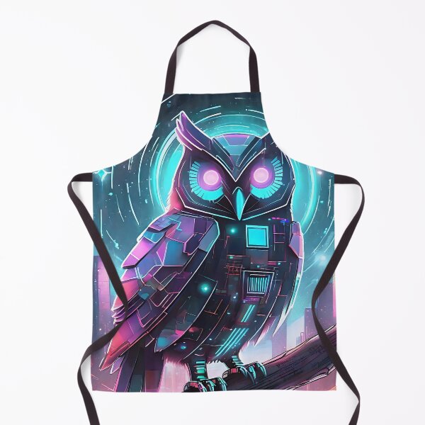Item preview, Futurist Neon Owl, Nano-Enhanced v1 designed and sold by emaotx.