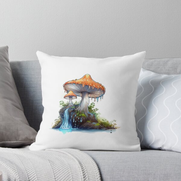 Item preview, Magic Mushroom Sticker designed and sold by Mandayartstudio.