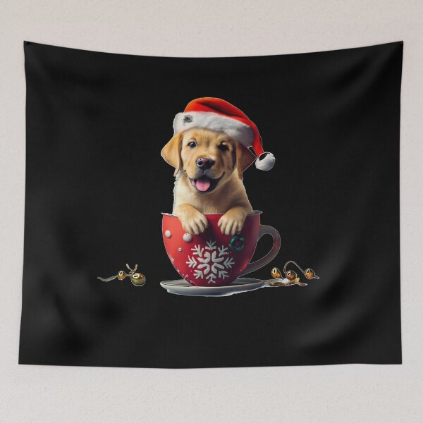 Item preview, Yellow Lab Christmas designed and sold by Barneyteez.