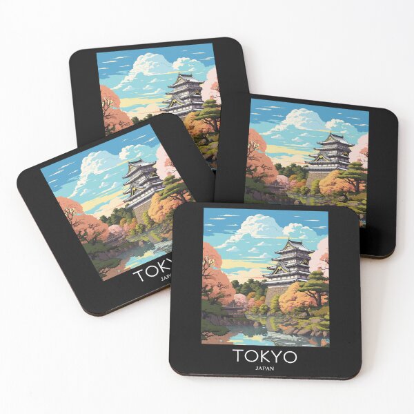 Item preview, A Pop Art Travel Print of Tokyo - Japan designed and sold by StudioRedKoala.