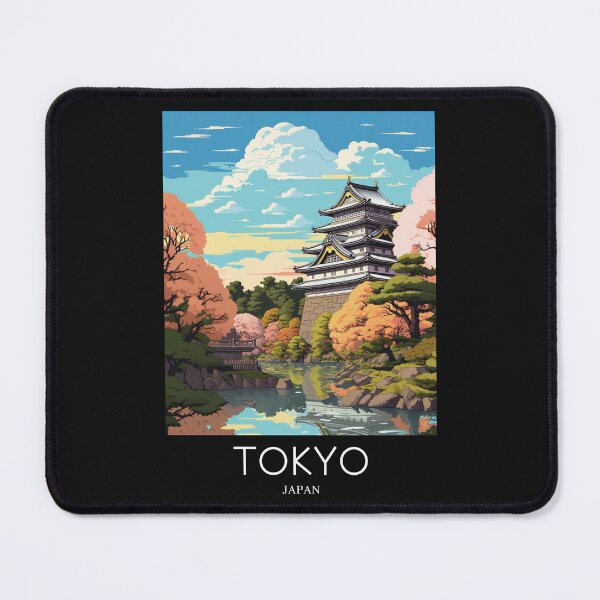 Item preview, A Pop Art Travel Print of Tokyo - Japan designed and sold by StudioRedKoala.