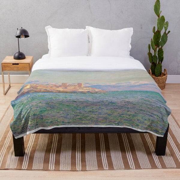 Item preview, 64.Claude Monet - The Fort of Antibes designed and sold by Suzana Djordjevic.