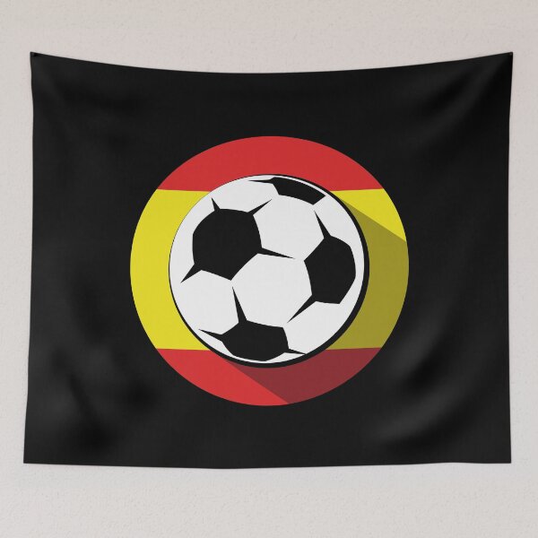 Item preview, Spain team soccer fire ball illustration graphic team club club designed and sold by AndreMi.