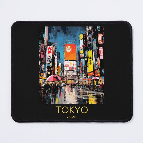 Item preview, A Pop Art Travel Print of Tokyo - Japan designed and sold by StudioRedKoala.